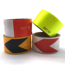 Non Reflective Adhesive Yellow Black Floor Marking Tape